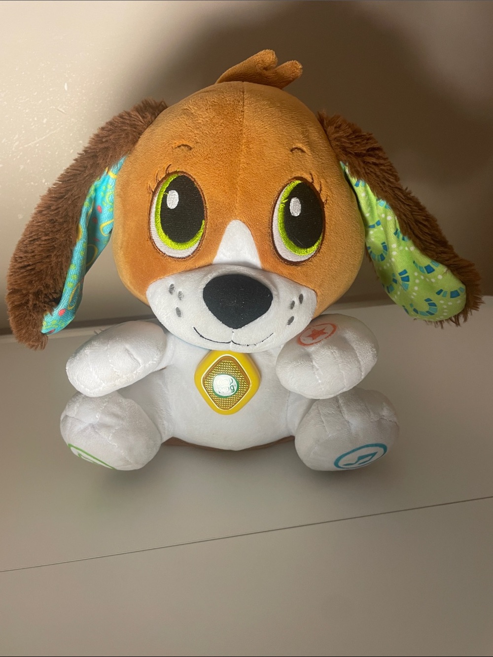 LeapFrog Speak and Learn Dog Interactive Talking Plush Toy - not fragrance free